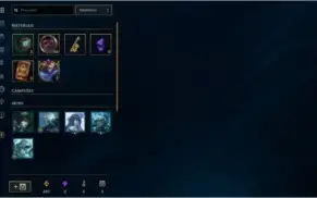 Conta Smurf LOL Plat 1