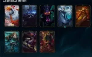Conta lol // lvl 195 //