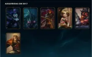 Conta lol // lvl 195 //