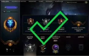Conta lol // lvl 195 //