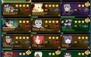 Conta Naruto Online: Rank 28, FC: 220k