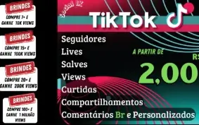 Serviço TikTok Barato é aqui, a partir de 2
