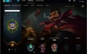 Conta Platina 4, 108 skins, 109 Campeoes, desde 2014