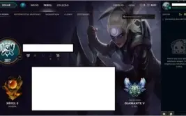 CONTA LEAGUE OF LEGENDS DIAMANTE 5
