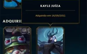 League of Legends - Conta lol (Kayle Juiza)