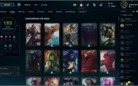Vendo Conta LoL - Elo Platina V, Ez Pulsefire
