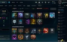 Vendo Conta LoL - Elo Platina V, Ez Pulsefire