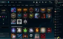 Vendo Conta LoL - Elo Platina V, Ez Pulsefire