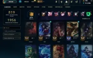 vendo conta league of legends no precinho com elo esmeralda