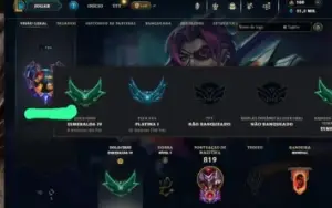 vendo conta league of legends no precinho com elo esmeralda