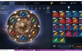 Conta Mir4 SA13, Lanceiro 85k power, level 71 ,131 codex.