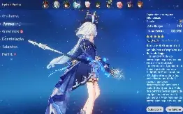 Conta Genshin Impact com Furina + Arma + BRINDES