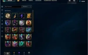 Conta LOL, 275skins, all champs, 246icon, 34 skin sentinela