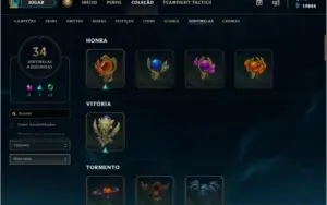 Conta LOL, 275skins, all champs, 246icon, 34 skin sentinela