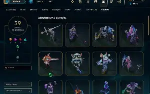 Conta de League of Legends, Mobile e Valorant