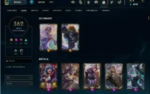 Conta de League of Legends, Mobile e Valorant