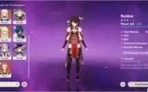 GENSHIN IMPACT CONTA COM KOKOMI C1, JEAN E ALOY AR41