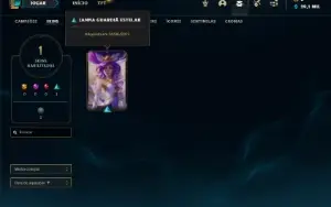 Conta ouro 1 com 23 Champs e 1 Skin + 2 Fragmentos