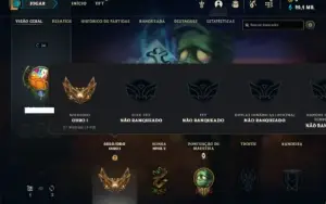 Conta ouro 1 com 23 Champs e 1 Skin + 2 Fragmentos