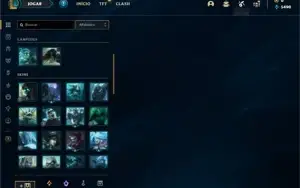Conta Mestre com 35 Champs e 1 Skin + 20 Espolios