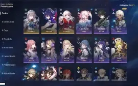 Seele + Bronya + Clara + Arma da Bailu - Honkai Star Rail