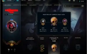 CONTA DE LOL NV 71, UNRANKED, 12 SKINS, 1 ULTIMATE