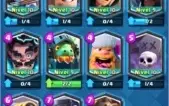Clash Royale nvl 11 arena 13 lendária desafiante 1