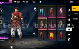 CONTA DIAMANTE 1 COM DINO E 1500 DIAMANTES