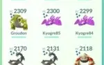 Conta Pokémon Lvl 40