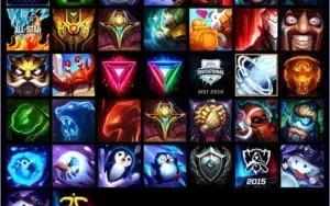 Conta gold V(S6) 102 campeões e 85 skins