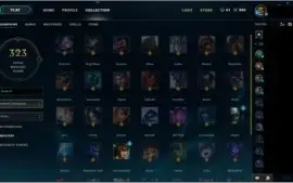 Conta gold V(S6) 102 campeões e 85 skins