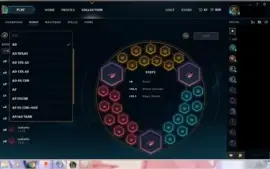 Conta gold V(S6) 102 campeões e 85 skins