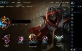 Conta gold V(S6) 102 campeões e 85 skins