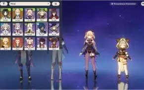 GENSHIN IMPACT CONTA COM XIAO+JEAN AR 21
