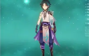 GENSHIN IMPACT CONTA COM XIAO+JEAN AR 21