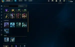 Conta MESTRE LOL full champ