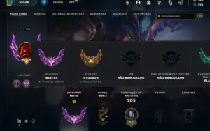 Conta MESTRE LOL full champ