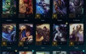 Conta LOL - platina 1 - com todos os dados