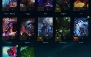 Conta LOL - platina 1 - com todos os dados