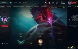 Conta LOL - platina 1 - com todos os dados