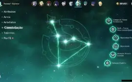 GENSHIN IMPACT - AR56 12 Personagens T5⭐4 Armas T5⭐ShogunC1