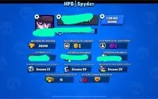 CONTA BRAWL STARS - FULL 35k DE TROFÉU 68 SKINS