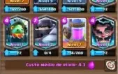 Conta Clash Royale Arena 11 , com 10 lendárias