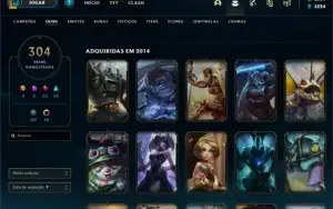 Conta desde 2013 LOL