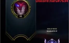 Conta diamante 4 60% de Winrate, MMR alto.