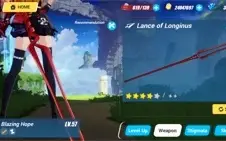 conta honkai impact com Asuka + lance of longinus(evangelion