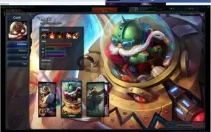 Conta League of Legends Skin Lendária UFO Corki
