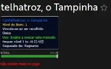 Centelhatroz, o Tampinha