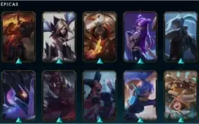 Conta lvl215 Gold 3 com 53 skins