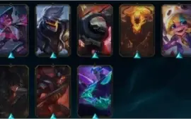 Conta lvl215 Gold 3 com 53 skins